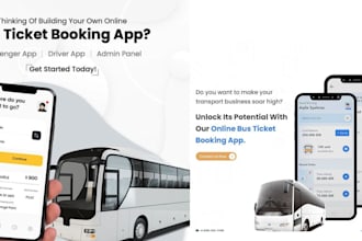 build public transport app bus booking app ride sharing app ticketing app