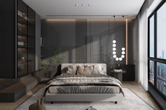 remodel hotel bedrooms, bedroom layout, cgi render, luxury room design,revit,cad