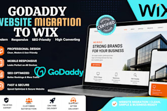 migrate your godaddy website to wix godaddy migratiion godaddy to wix migration