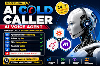 setup ai calling agent for inbound outbound calls using vapi ai,retell ai,ghl