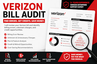 verizon business bill and find savings opportunities