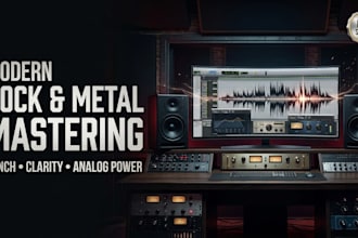 master heavy rock and modern metal with massive chest impact