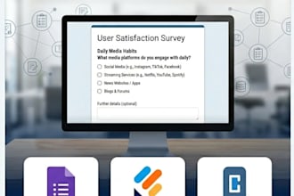 design a quantitative survey questionnaire for data collection and research