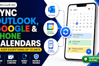 sync your outlook google and phone calendars so you never miss a meeting