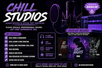mix and enhance your vocals in bandlab