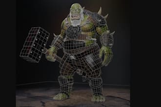 fix mesh, clean 3d scans, retopologize uv unwrap bake texture and optimize model