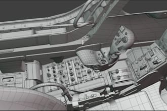 create flight simulator aircraft model, cockpit and interior for msfs and xplane