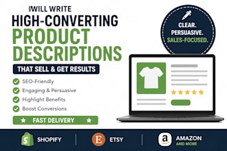 write product descriptions that increase your sales
