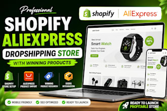 aliexpress dropshipping store via shopify dsers alidropship winning products