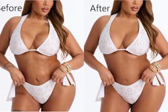 model retouching beauty retouching
