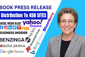 write, distribute book press release, press release distribution, book launch pr