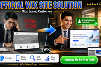 fix your wix website so visitors trust you and actually buy