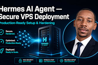 build hermes ai agent on vps server with secure deployment and setup