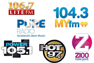 do a radio airplay promotion to new york fm digital radio