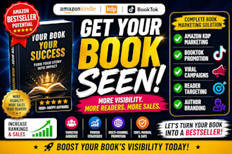 do amazon KDP book promotion, booktok and viral book marketing