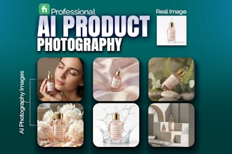 do realistic ai product photography and ai photoshoot