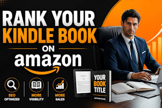 optimize your amazon KDP book for higher ranking and organic visibility
