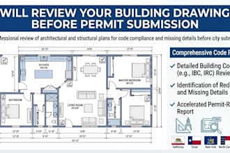 review building drawings before permit submission