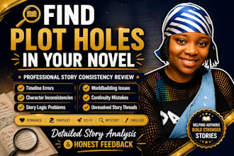 find plot holes, inconsistencies, and story issues in your novel