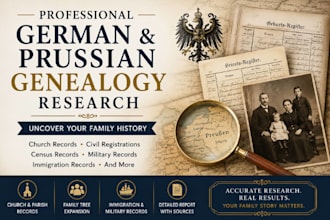 research german, prussian genealogy family tree and ancestry records