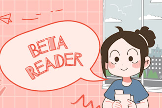 professional beta reading with honest and detailed feedback