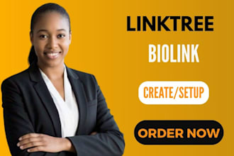 design linktree setup linktree page stan store beacons ai biolink landing page