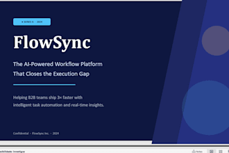 design a professional powerpoint presentation and pitch deck