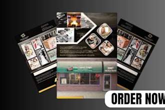 design business flyer, corporate flyer and promotional marketing flyer