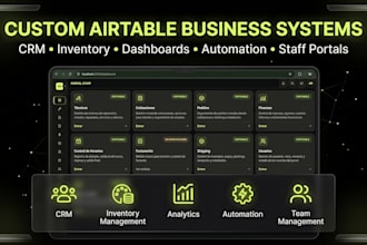 build a custom airtable CRM inventory and operations system