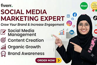 be your professional social medie manager
