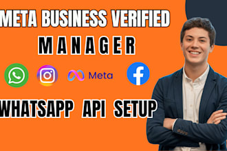 fix and verify meta business manager portfolio domain and whatsapp business