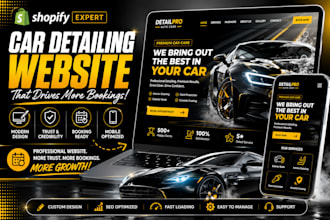 car detailing website auto detailing car wash website auto repair website