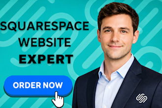 design redesign fix clone squarespace website seo development squarespace expert