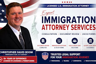 provide expert immigration attorney consultation file immigration petitions usci