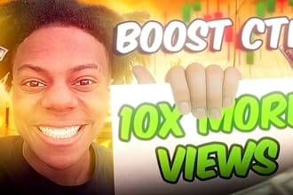 make a thumbnail with crazy ctr