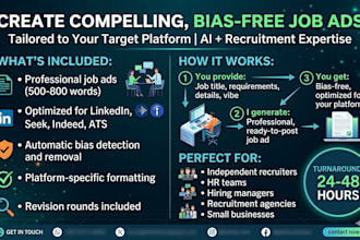 write professional job ad