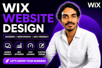 design a professional wix website with SEO setup