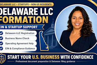 form delaware llc for startup, ecommerce and non resident business