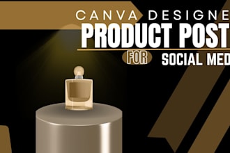 design canva product posts for social media