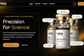 build peptide website research peptide peptide store woocommerce peptide website