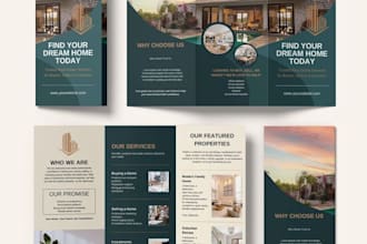 design signage, open house flyers, outdoor yard sign for store front on canva