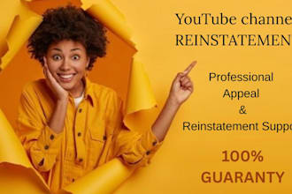 reinstate suspended youtube channel recover monetization suspension appeal