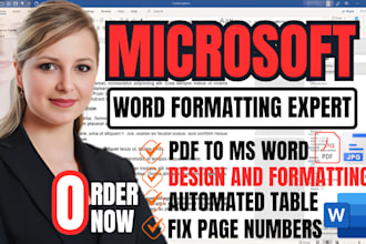 format and redesign your microsoft word document