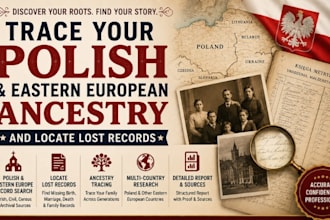 trace your polish and eastern european ancestry and locate lost records
