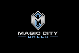 design cheer leading gym refresh logo