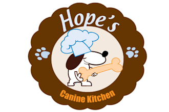 design fantastic top quality logo for hopes canine kitchen