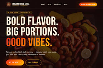 make you a fully functional website