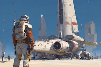 do sci fi illustration and sci fi sci fi illustration