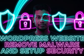 fix hacked wordpress website, remove malware, and setup security