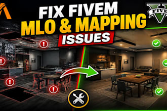 fix fivem mlo collision flickering props and mapping issues